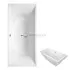 Ванна квариловая Villeroy&Boch La Belle UBQ180LAB2V-01, 180 x 80 см, alpin