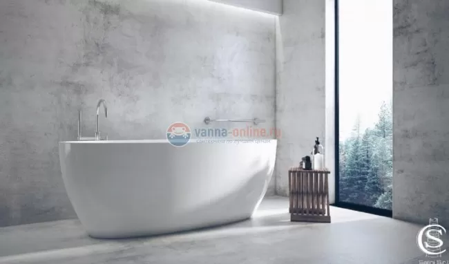 Ванна Salini Alda Nuova 101911G, 178 х 92 х 58 см, из материала Sapirit, белое глянцевое Ванна Salini Alda Nuova 101911G, 178 х 92 х 58 см, из материала Sapirit, белое глянцевое
