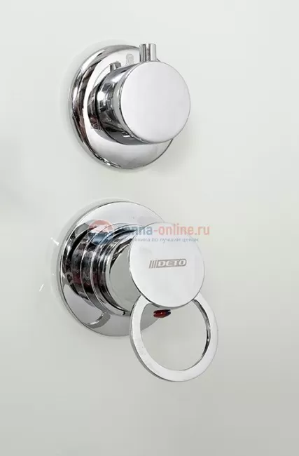 Душевая кабина Deto V9015, 90 x 90 см, с электрикой, гидромассажем, стекла матовые Душевая кабина Deto V9015, 90 x 90 см, с электрикой, гидромассажем, стекла матовые