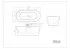 Ванна акриловая BelBagno BB306-1585 160 x 75 см