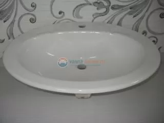 Раковина Jacob Delafon Ovale E1273-00, врезная сверху, 63*48 см Раковина Jacob Delafon Ovale E1273-00, врезная сверху, 63*48 см