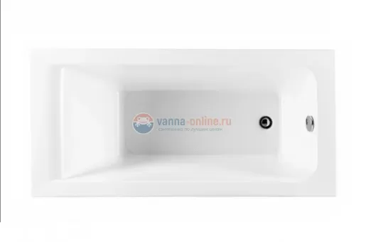 Акриловая ванна Aquanet Bright 155x70 см, 00239596, белая
