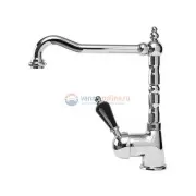 Смеситель Cezares VINTAGE-LLM2-01-Sw-N для кухни, хром, ручки Swarovski Nero Смеситель Cezares VINTAGE-LLM2-01-Sw-N для кухни, хром, ручки Swarovski Nero