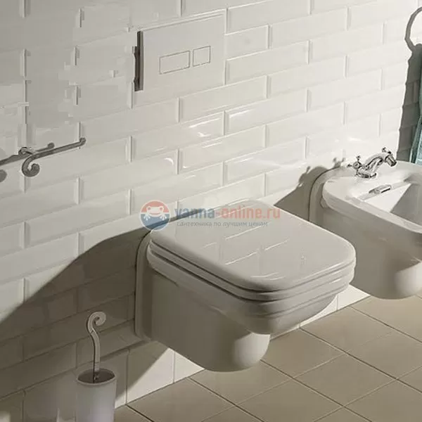 Подвесной унитаз Kerasan Waldorf 411501bi