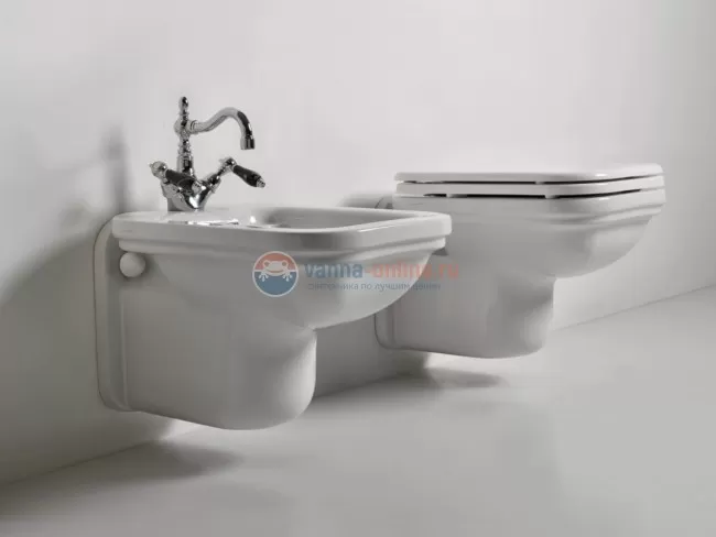 Подвесной унитаз Kerasan Waldorf 411501bi