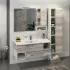 Тумба с раковиной Comfortу Турин-120 дуб бежевый с раковиной 9120E