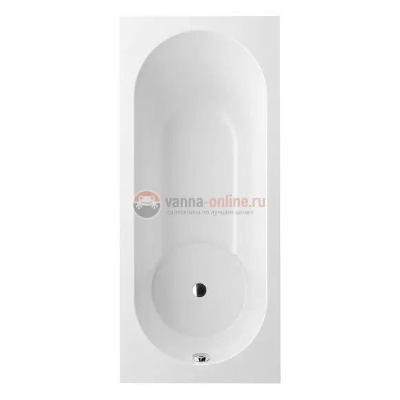 Ванна Villeroy&Boch Libra UBQ180LIB2V-01, 180 x 80 см, Quaryl®, alpin Ванна Villeroy&Boch Libra UBQ180LIB2V-01, 180 x 80 см, Quaryl®, alpin
