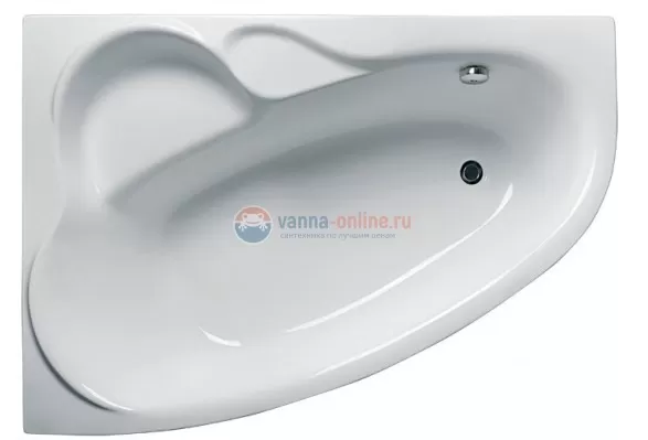 Ванна акриловая Relisan Ariadna R 140*100 см, правая