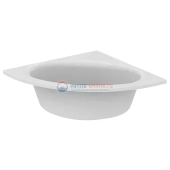 Встраиваемая угловая акриловая ванна 130х130 см Ideal Standard E124901 CONNECT AIR