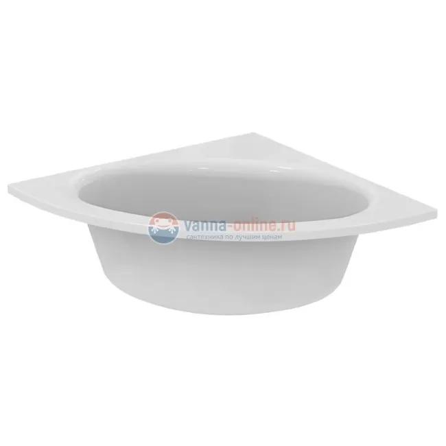 Встраиваемая угловая акриловая ванна 130х130 см Ideal Standard E124901 CONNECT AIR
