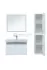 Тумба с раковиной Aquanet Nova Lite 90, 1 + 1 ящик в ящике, белый глянец