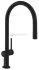 Кухонный смеситель Hansgrohe Talis M54, 72802670, с вытяжным изливом, черный матовый