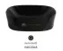Раковина ArtCeram Ghost GHL002 17; 00, 65 х 41.5 см, черный матовый