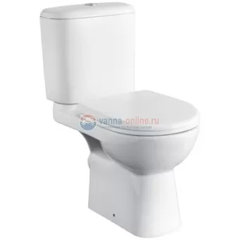 Напольный унитаз Roca Access 7.34P2.3.900.Y с сиденьем Soft Close, косой выпуск