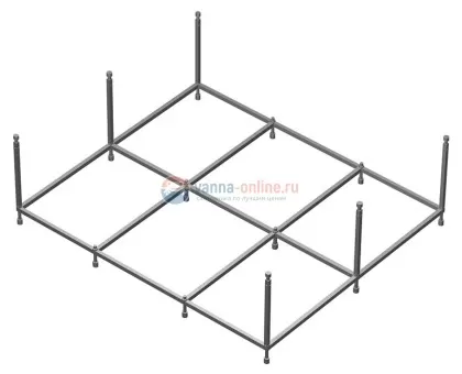 Каркас к ванне Vagnerplast Helios 194x170