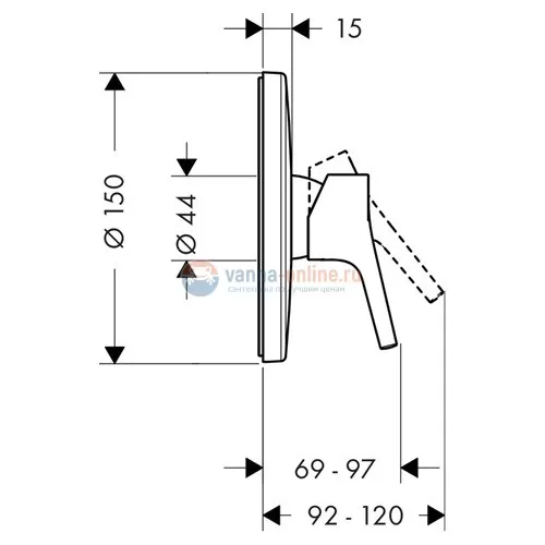 Гигиенический душ 4 в 1 Hansgrohe Talis S (72606000/13620180/32128000/27453000) Гигиенический душ 4 в 1 Hansgrohe Talis S (72606000/13620180/32128000/27453000)
