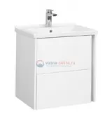 Тумба под раковину Акватон Стоун 1A231401SX010 60 см подвесная, белый глянцевый