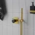 Смеситель для душа Paini Domus встраиваемый, матовое золото PVD