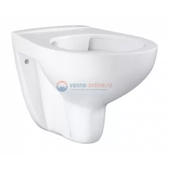 Подвесной унитаз Grohe Bau Ceramic 39427000, безободковый
