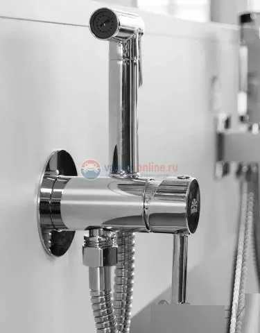 Гигиенический душ Paffoni Tweet Round ZDUP110CR со смесителем и внутренней частью, хром Гигиенический душ Paffoni Tweet Round ZDUP110CR со смесителем и внутренней частью, хром