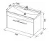 Раковина Aquanet Нота New 00204096, 100 смРаковина Aquanet Нота New 00204096, 100 см