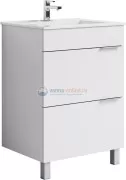 Тумба с раковиной Aqwella Бриг 60 Br.01.06/2/W, белый