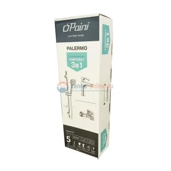Paini Palermo PACRKIT3 - 3 в 1 комплект для раковины и ванны со стойкой