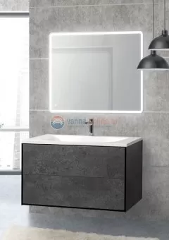 Тумба под раковину Cezares Premier-hpl PREMIER-HPL-100-2C-SO-MGN-BLUM, подвесная