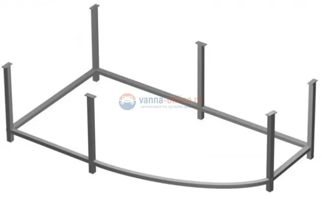 Каркас к ваннам Vagnerplast Selena, Melite 160x105