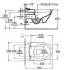 Инсталляция Grohe с унитазом Jacob Delafon Presquile E4440-00, сиденье микролифт, 38721001/E4440-00, комплект