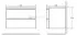 Тумба под раковину BelBagno Prospero BB800DVC/BL 80 см, белый глянцевый (Bianco Lucido)