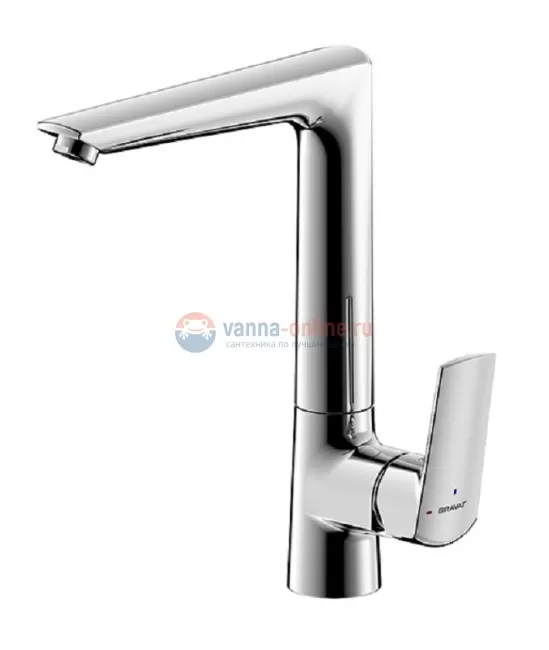 Смеситель Bravat Real F7121179CP-2-RUS для кухонной мойки