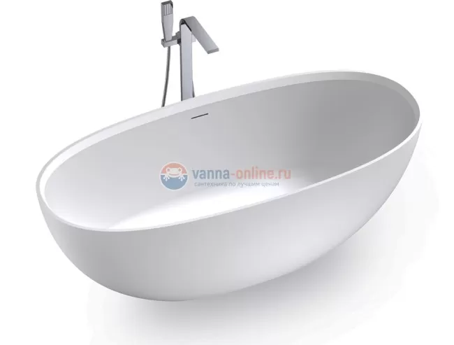 Ванна из искусственного камня NTBagno Pulsante NT308 1700, 170 х 75 см