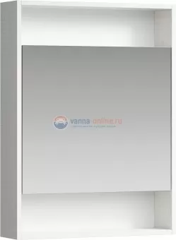 Зеркальный шкаф Aqwella Сити SIT0406DK 60x80 см настенный, дуб канадский