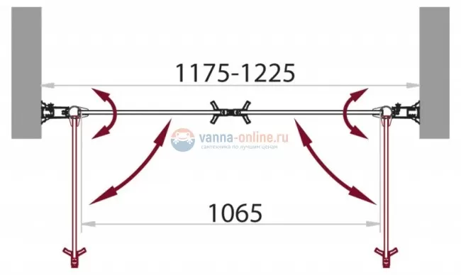 Душевая дверь в нишу BelBagno Sela SELA-B-2-120-C-Cr 120 х 190 см, стекло прозрачное Душевая дверь в нишу BelBagno Sela SELA-B-2-120-C-Cr 120 х 190 см, стекло прозрачное