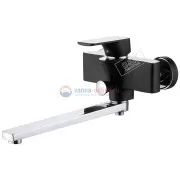 Смеситель D&K Berlin DA1433315 для ванны идуша, черный