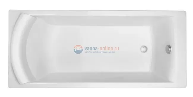 Чугунная ванна Jacob Delafon Biove E2930-S-00 170x75, без противоскользящего покрытия