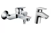 Комплект смесителей Hansgrohe Logis 71400000+71070000,