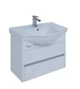 Тумба под раковину Aquanet Сидней 60 243667, цвет - белый глянцевый