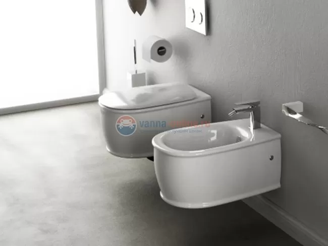 Биде Artceram Azuley AZB001 01; 00, подвесное Биде Artceram Azuley AZB001 01; 00, подвесное