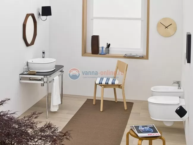 Биде Artceram Azuley AZB001 01; 00, подвесное Биде Artceram Azuley AZB001 01; 00, подвесное