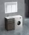 Раковина из искусственного мрамора BelBagno BB1200/480-LV-MR-L/R, 120 x 48 x 15,6 см