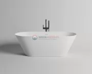 Ванна отдельностоящая из литьевого мрамора Salini Mona S-SENSE 170x72x58,5 102912G белая глянцевая Ванна отдельностоящая из литьевого мрамора Salini Mona S-SENSE 170x72x58,5 102912G белая глянцевая