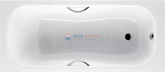 Стальная ванна Roca Princess N 170x70 см 2209Е0000 с отверстиями под ручки