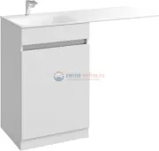 Тумба под раковину Aqwella Forma 55, FOR0105KL/R, для установки со стиральной машиной 