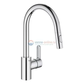 Смеситель для кухни Grohe Eurostyle Cosmopolitan 31482003, с выдвижной лейкой, хром