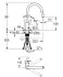 Смеситель для кухни Grohe Eurostyle Cosmopolitan 31482003, с выдвижной лейкой, хром