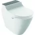 Электронный унитаз-биде Geberit AquaClean Tuma Comfort 146.310.SJ.1 приставной, черный/стекло