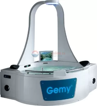 Ванна гидромассажная акриловая Gemy G9070 O, 170 х 170 х 225 см