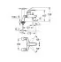 Смеситель для ванны и душа Grohe Eurosmart New 33303002, хром